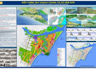 Bản đồ quy hoạch Sầm Sơn đến năm 2035