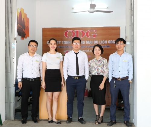 Đội ngũ nhân viên của ODG Travel