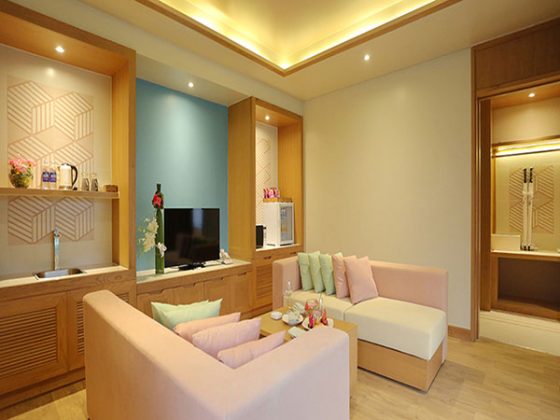 Phòng khách khách sạn FLC Luxury Sầm Sơn